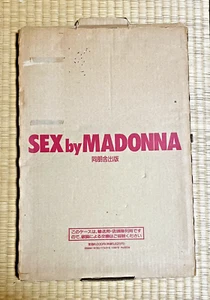 MADONNA Sex Art Photo Book 1992 Japan Ver Rare Used w/cd - Picture 1 of 10