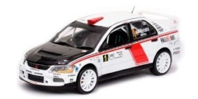 1/43 Vitesse 43404 L/E Mitsubishi Lancer Evo lX 2008 African #1 Miyoshi & Ichino - Image 1 of 4