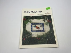 The Victoria Sampler Snow Much Fun Counted Cross Stitch Pattern 1R - Picture 1 of 3