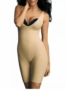 NWT $63 Maidenform WYOB Beige 2XL Firm Control Allover Shaping  Shape Wear P2556 - Picture 1 of 8