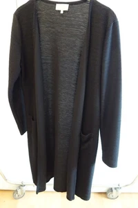 *Longstrickjacke*schwarz*elvira collections*XXL*Taschen*edel*elegant*neuwertig* - Bild 1 von 3