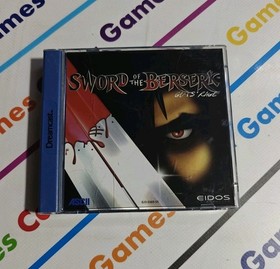 SEGA DREAMCAST SWORD OF THE BERSERK GUTS' RAGE COMPLETE PAL EU 