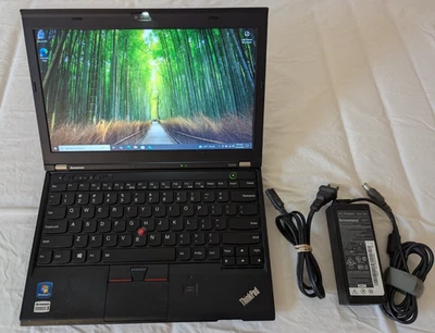 Lenovo ThinkPad X230 Core i7-3520M 2.90GHz 16GB 120GB SSD 9-Cell Batt Win10 Pro Foto 1 de 4