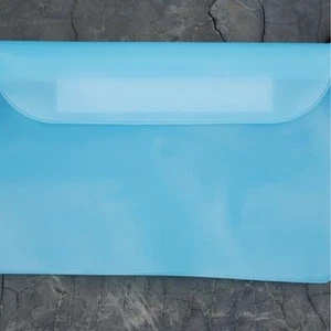 (Light Blue)Waterproof Pouch With Waist Strap PVC Three Layer Sealed OB - Zdjęcie 1 z 12