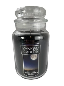 New Yankee Candle MIDSUMMER'S NIGHT Large Jar 22 Oz - Picture 1 of 10