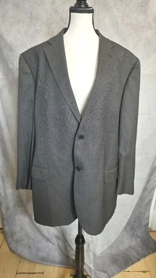 Lubiam 1911 Men’s Super 130’s Virgin Wool Blazer Jacket Gray 48R Made in Italy - Image 1 of 4