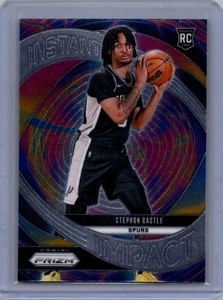 2024-25 Panini Prizm #4 Stephon Castle Instant Impact - Picture 1 of 2