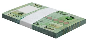 Líbano 100000 Livres, 2022, P-95e, UNC X 100 PCS Paquete Pack - Imagen 1 de 2