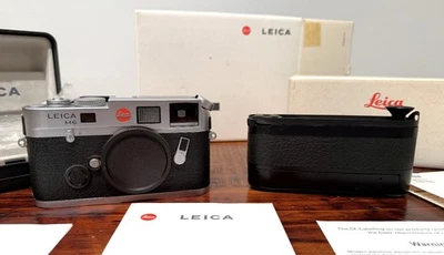 Leica M6 TTL 0,72 Plateada • En Caja • Papeles/Tarjeta de Garantía • Bobinadora M • ¡Impresionante! Foto 1 de 4