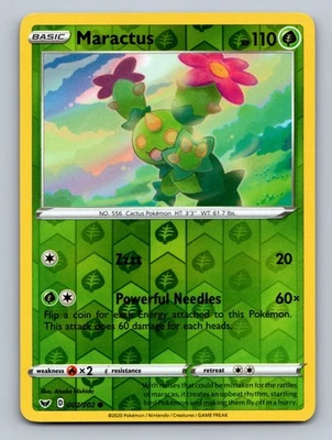 Maractus - 007/202 Common SWSH01: Sword & Shield Base Set - LP - NM - Image 1 of 2