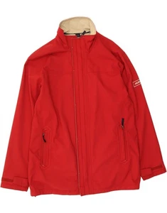 MUSTO Mens Windbreaker Jacket UK 40 Large Red Nylon BN17 - Picture 1 of 3