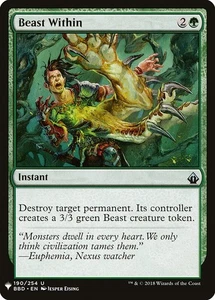 [MTG] Beast Within (BBD-190) (PLST) NM - Picture 1 of 1