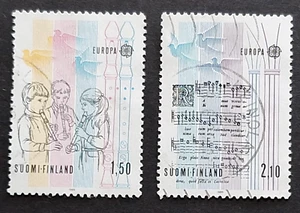 Finland: 1985, Europa. Music Year, complete fine used set - Picture 1 of 4