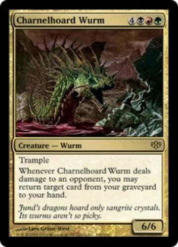 Charnelhoard Wurm - Foil ~ Near Mint Conflux MTG Magic UltimateMTG Multi-Color C - Image 1 of 1