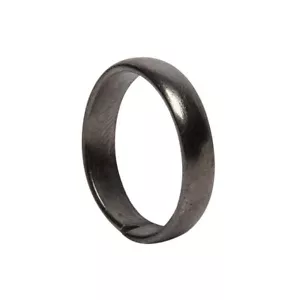 Horse Shoe Iron Ring Black Horse Shoe Ring Ghode Ke Naal Ki Ring for Good Luck S - Picture 1 of 3
