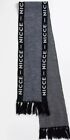 Nicce Trailstar Scarf  Black Grey Winter Knit New Official Ladies Mens