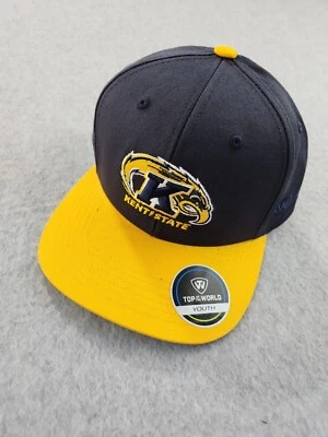 Kent State University YOUTH Gorra Gorra Ajustable Flash Dorado NUEVO Foto 1 de 4