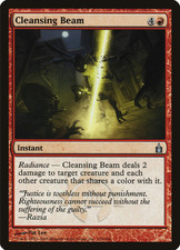 x4 MTG - Red - Cleansing Beam - Ravnica City of Guilds - Instant