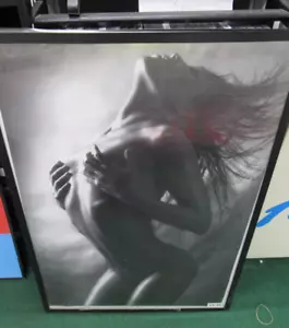 FEMALE NUDE PHOTO SHOOT POSTER EARLY 2000S NEW SEALED NO FRAME COLLECTIBLE RARE - Picture 1 of 1