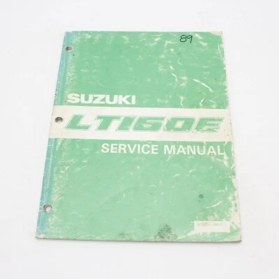 1989 铃木 LT160E 服务手册 99500-41090-01E — 第 1/2 张图片
