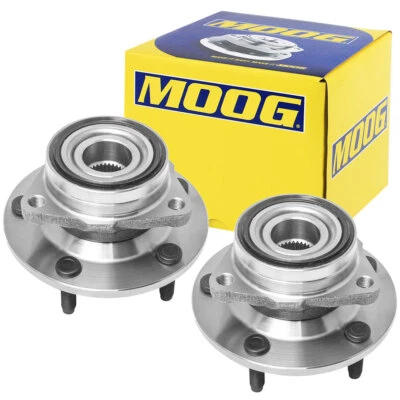4WD Moog Front Wheel Bearing & Hub Assembly Pair For 1994-1999 Dodge Ram 1500 - Image 1 of 4