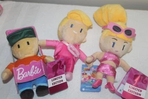 3 pk NWT BARBIE Stumble Guys Plush Buddies 8" LIMITED EDITION Figure Toy - Picture 1 of 13
