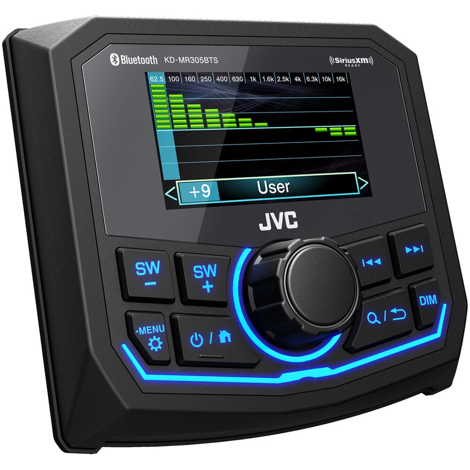 JVC KD-MR305BTS | 3" Marine Digital Multimedia Receiver - Image 1 of 4