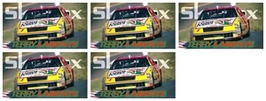 (5) 1994 SkyBox Racing #5 Terry Labonte's Car 4 1/2" x 2 1/2" Trading Card Lot - Picture 1 of 2