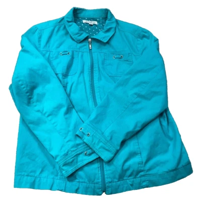 Chaqueta vaquera Studio Works mujer ocio azul cremallera PL Foto 1 de 4