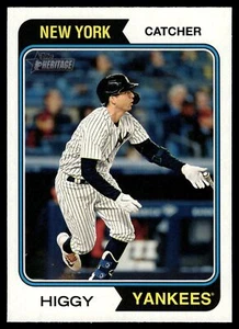 2023 Topps Heritage High Number KYLE HIGASHIOKA VARIACIÓN APODO ALTO #633 - Imagen 1 de 2