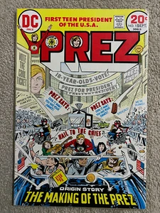 DC COMICS - PREZ #1 (1973) PRIMER NÚMERO - 1a APARICIÓN DE PREZ - Imagen 1 de 12