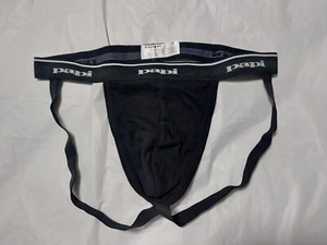 PAPI INTIMO UOMO JOCKSTRAPS COLORE NERO CON FASCIA NERO/BIANCO TAGLIA XLARGE XL - Foto 1 di 3