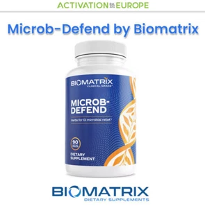Kräuterergänzung zur Darmunterstützung, Microb-Defend by BioMatrix - 90 weiche Gelkappen - Bild 1 von 7