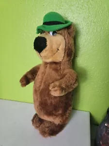 Vintage Yogi Bär Plüsch 1980 Hanna Barbera Mighty Star 15 Zoll Stofftier Spielzeug - Bild 1 von 8