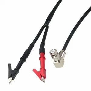 HT/MHV plug RA banana crocodile clip High Voltage Procedure DC Test cable 1~16' - Picture 1 of 7