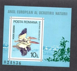 RUMANIA MNH 1980 MS4572 AÑO EUROPEO DE PROTECCIÓN DE LA NATURALEZA - Imagen 1 de 1