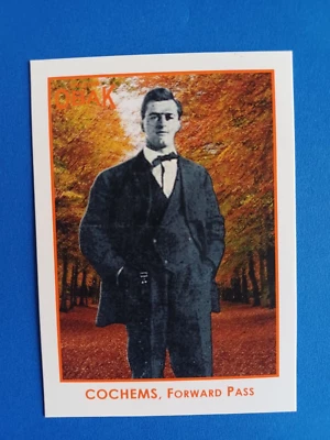 2011 TRI-STAR OBAK EDDIE COCHEMS #84 PARALLEL #10/10 FATHER OF THE FORWARD PASS - Image 1 of 2