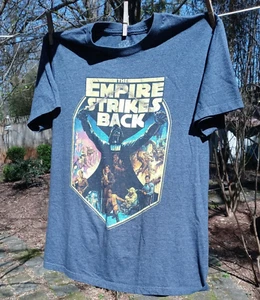 Men's STAR WARS "Empire Strikes Back" Graphic T Shirt Size Medium Cotton/Poly - Picture 1 of 9