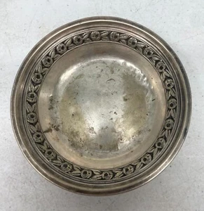 Vintage Reed & Barton 1204 versilberte Schüssel 6" Rosen Girlande Servierschale - Bild 1 von 9