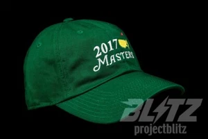 2017 MASTERS AUGUSTA NATIONAL GOLF COURSE GREEN 6-PANEL CAP HAT - Picture 1 of 1