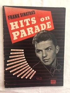 VTG Frank Sinatra’s Hits on Parade Songbook (Piano/Vocal/Guitar) - Picture 1 of 4