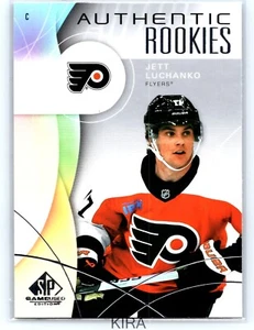 2024-25 UD SP gioco usato - Jett Luchanko - Authentic Rookies #262 - Philadelphia - Foto 1 di 2