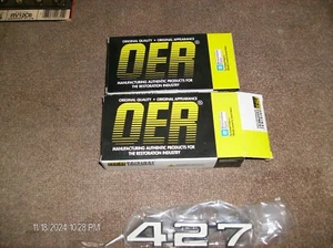 Chevrolet 427 Emblem Set 1969 Camaro, Caprice, Impala, Nova *PAIR* oer 119 - Picture 1 of 3