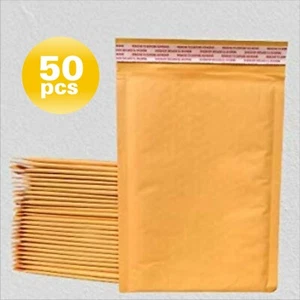 Polycyberusa® 50 #7 14.25 X 19 Kraft Bubble Mailers Padded Envelopes - Picture 1 of 7
