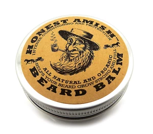 Beard Balm Leave-In Conditioner - Made with Only Natural and Organic Ingredients - Picture 1 of 12