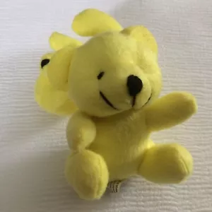 Peluche orso di peluche giallo compleanno San Valentino 4" - Foto 1 di 5