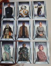 2021 Topps Star Wars EIGHT MASTERWORK BASE CARDS Finn BB-8 Koska Reeves GREEDO