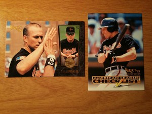 CAL RIPKEN JR. 1995 SELECT CERTIFIED BASEBALL CARDS LOT X2-ORIOLES