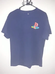 Playstaytion Logo blau T-Shirt Größe L (11P) - Bild 1 von 4