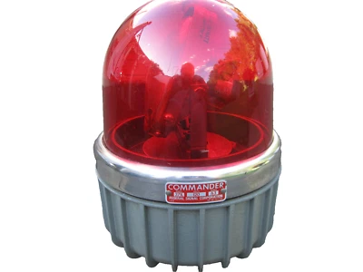 Federal Signal 371L-120R 120VAC Commander Serie A3 Luz Giratoria Roja Señal Foto 1 de 4